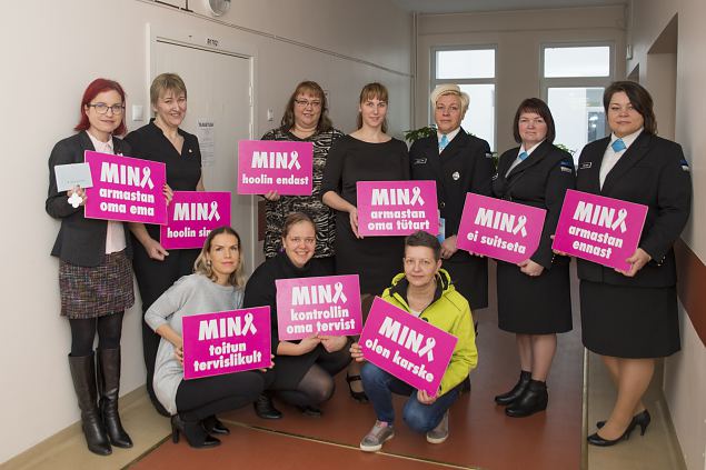 Saaremaa naiskodukaitsjad andsid Saaremaa vhihingule le 620 eurot