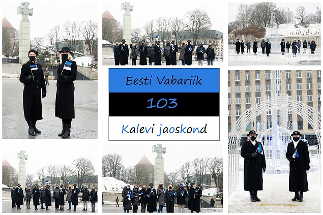 Eesti Vabariigi 103. snnipev Kalevi jaoskonnas
