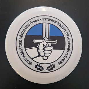 Sinilille discgolfi kettad