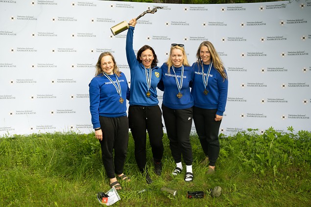 Naiskodukaitse koormusmatka kuldmedalid viis koju Rapla ringkonna I vistkond
