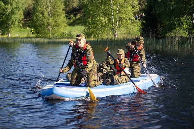 Naiskodukaitse koormusmatka kuldmedalid viis koju Rapla ringkonna I vistkond
