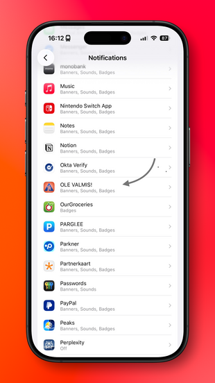 Ohuteavituste seadistamine ''Ole valmis!'' �pis