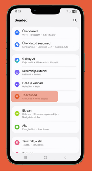 Ohuteavituste seadistamine ''Ole valmis!'' �pis