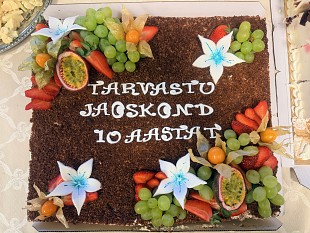 Tarvastu jaoskond t�histas 10 aasta juubelit