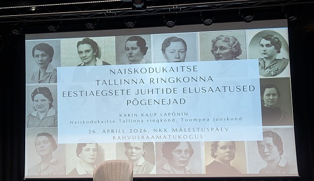 Naiskodukaitse Tallinna ringkonna m�lestusp�ev t�i kokku ajaloo ja t�nap�eva