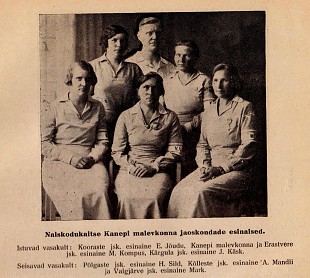 Naiskodukaitse Kanepi jaoskonna taasloomisest m��dus 20 aastat